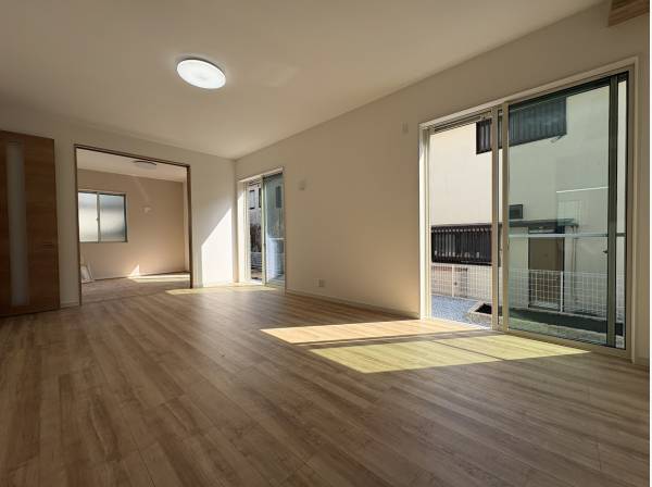 ゆったりとしたLDK