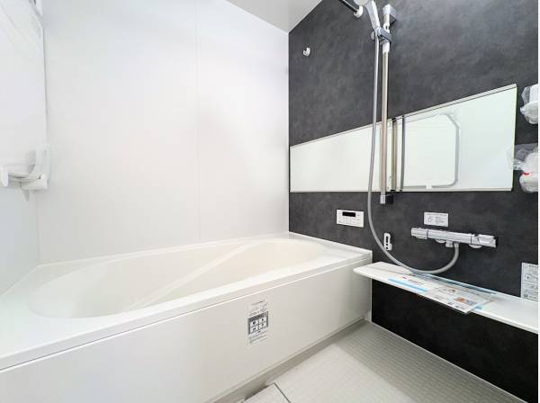 1日の疲れを癒すバスルーム