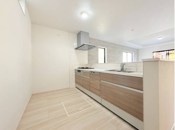 キッチンスペースにゆとりがあります。