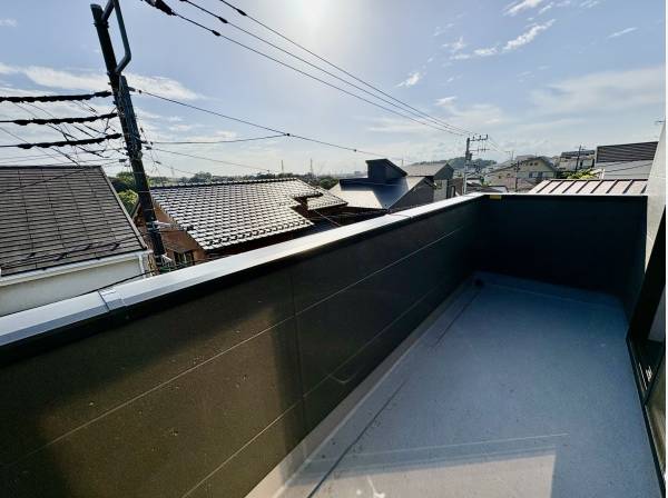 バルコニーの日当たりはいいですよ！