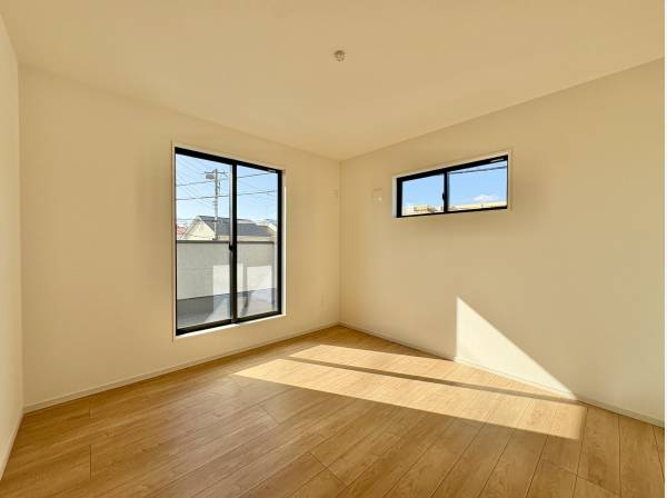 南に面する居室です。