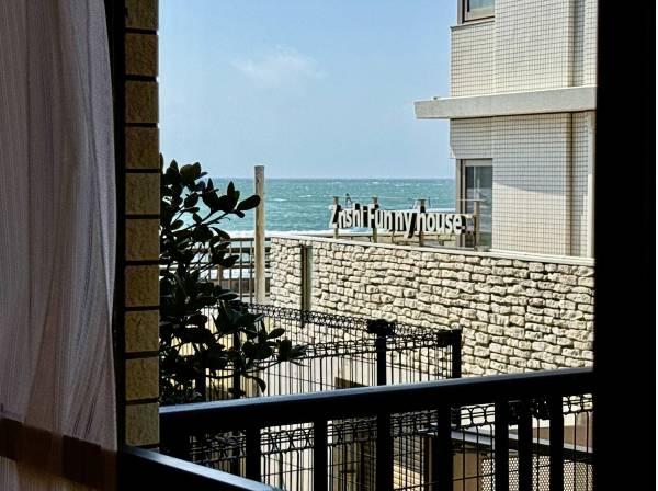 リビングからも海を望みます