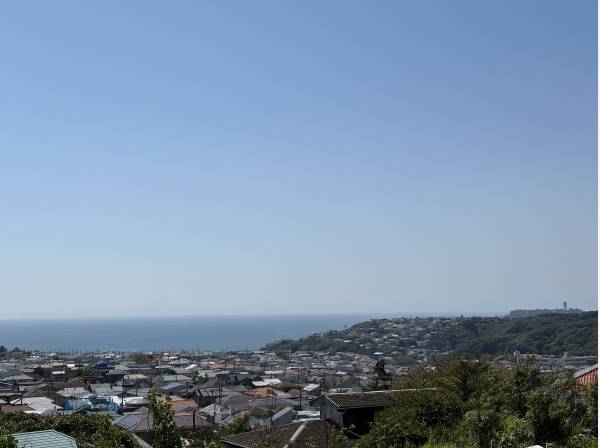 1階レベルからでもこの眺望です。