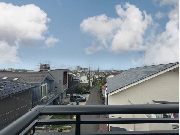 バルコニーからの景色！
