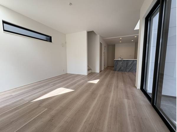 LDKの隣には内庭があります。