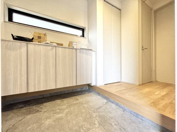 ただいまの瞬間から、心地よいエントランス。