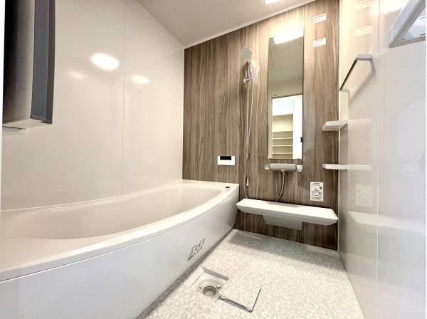 1日の疲れを癒すバスルーム