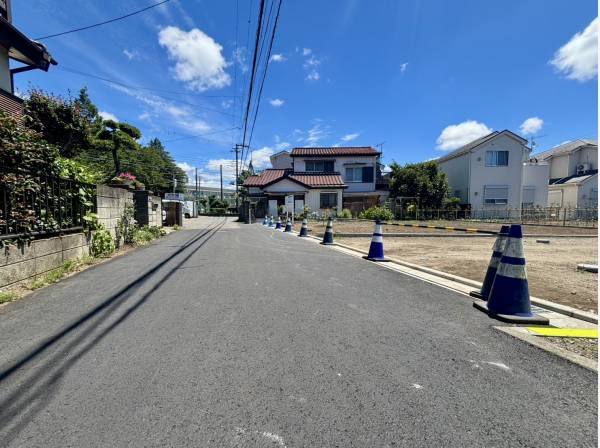 前面道路は約4.5m