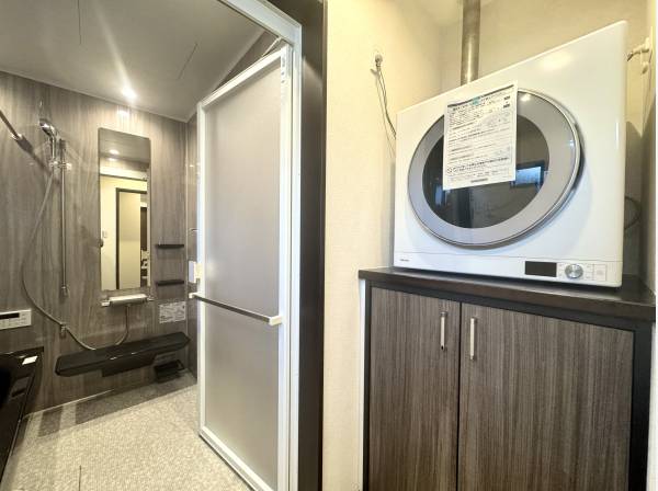 ガス乾燥機を完備