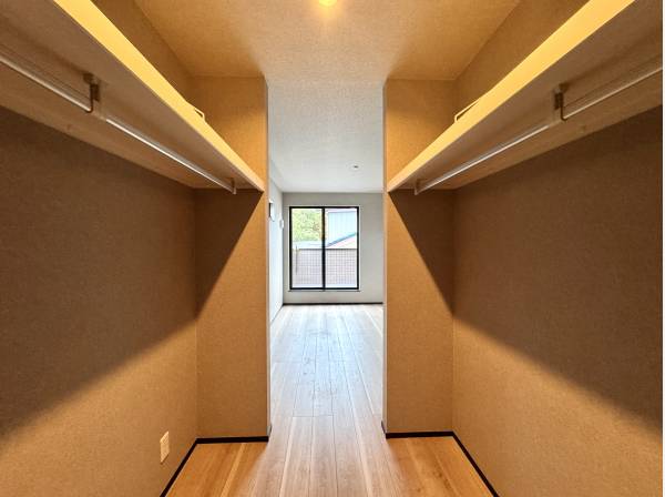 収納も大容量に完備