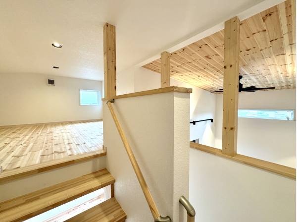 収納だけではもったいないロフト空間