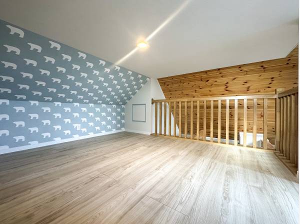 「クマさんだ～」と弾む声が聞こえてきそうなロフトスペース