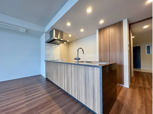 上品なシステムキッチン