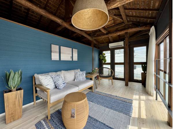 民泊も可能な2階部分の居住スペース。