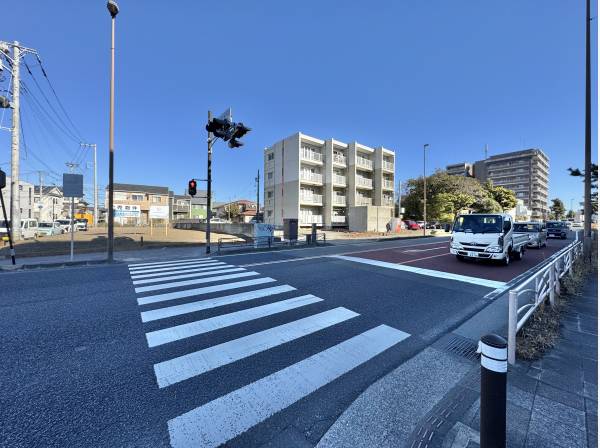 前面道路の様子（国道1号線）