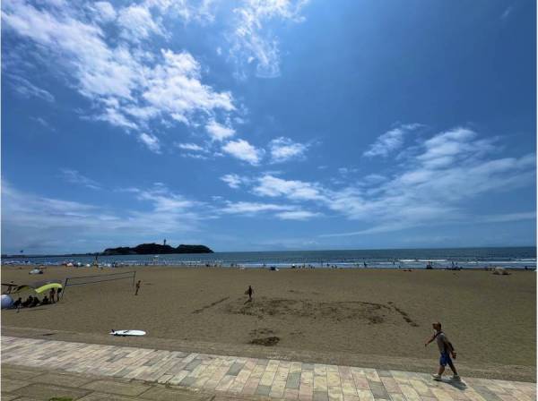 海まで徒歩6分（約450ｍ）