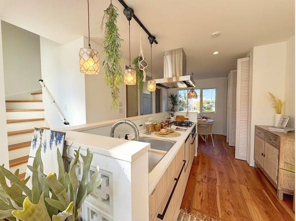 キッチンコーディネートの一例。