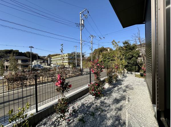 家庭菜園をお楽しみ頂けるお庭もございます