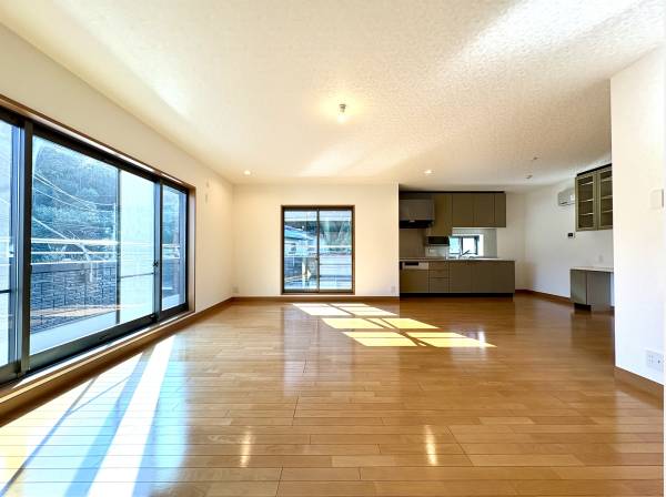 ゆとりある空間のリビング