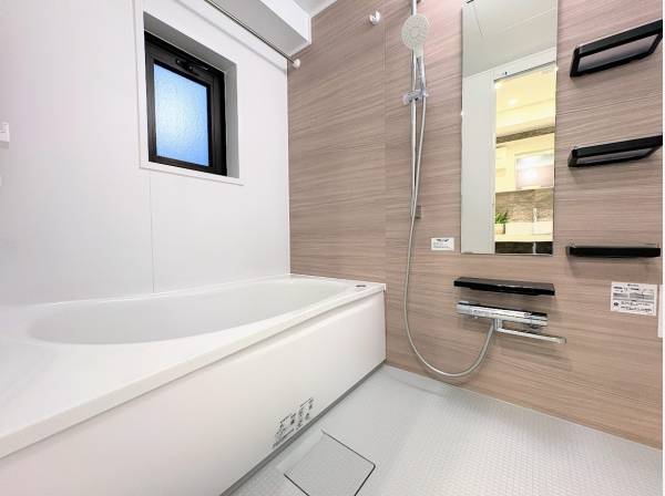 1日の疲れを癒すバスルーム