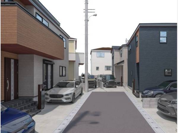 完成イメージパース