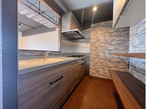 落ち着きのあるキッチン