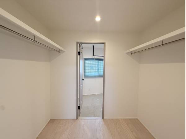 土間につながるWIC