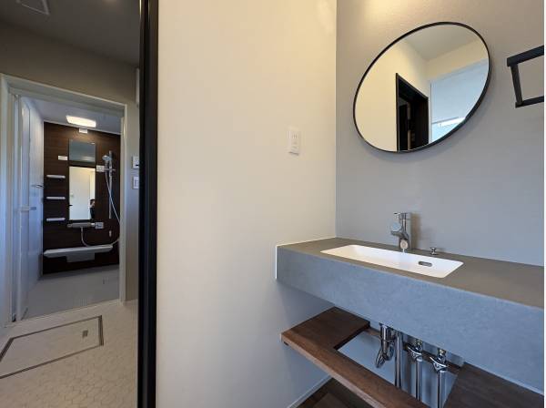 洗面スペースはホテルライクで素敵ですね。