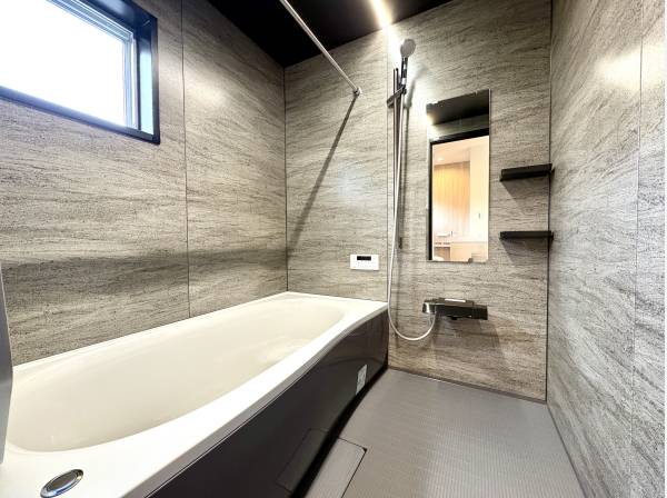 1日の疲れを癒すバスルーム