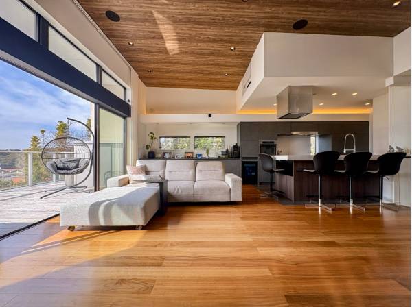 開放感のあるLDK