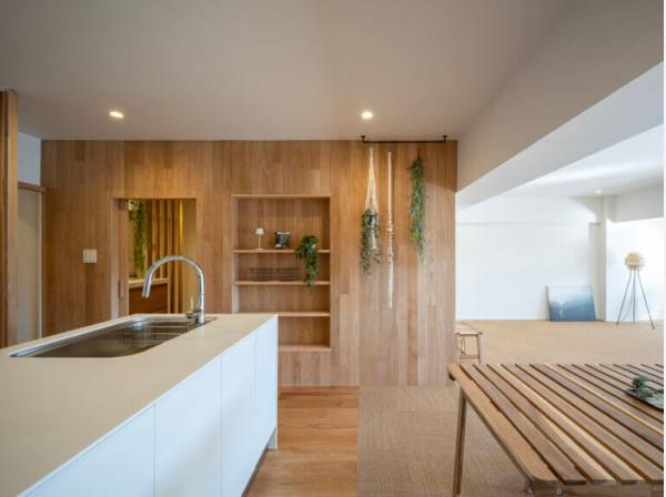 木の温もりを感じることのできるデザイン