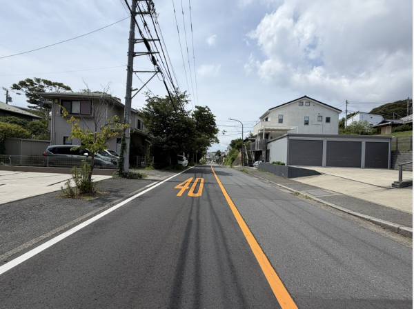 前面道路