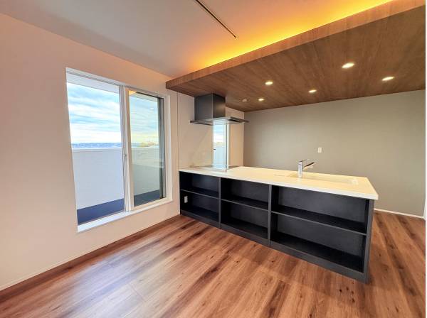 お料理をしながら海も楽しめます。