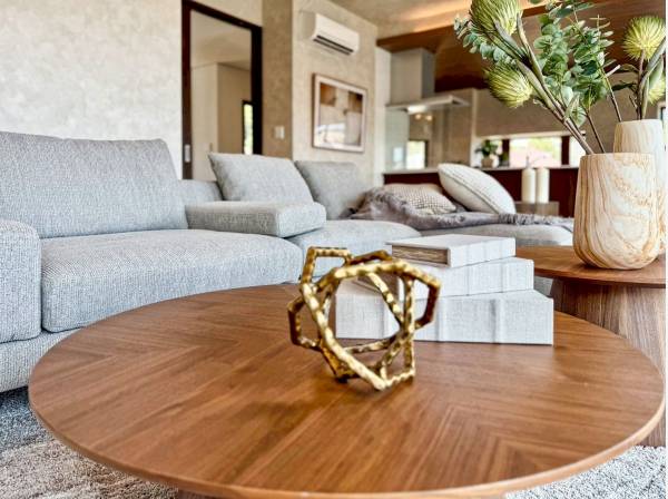 南に広く面した約30帖もの広～いLDKは陽当たり良好