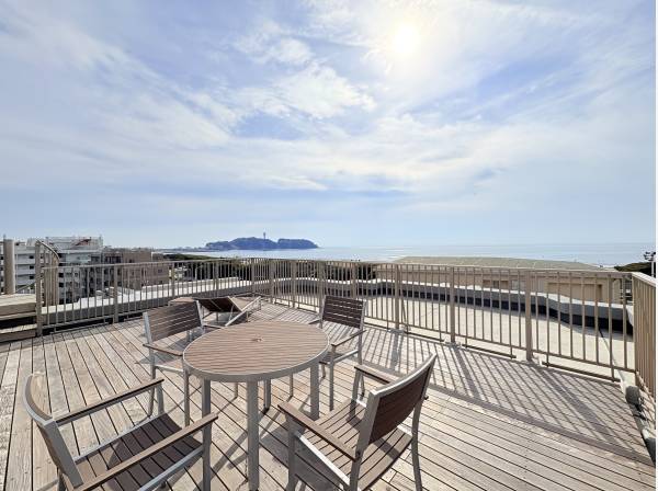 海一望のスカイバルコニー付き