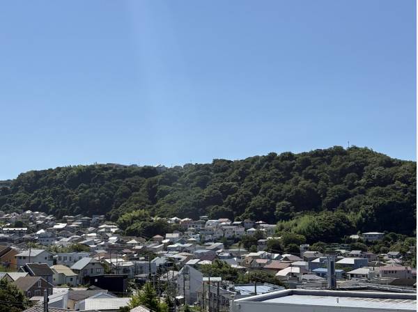 建物3階レベル、ルーフバルコニーを建築した場合の眺望イメージです。