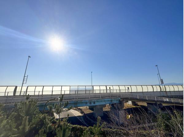 西湘バイパスICが近く熱海や箱根へのお出かけもスムーズ