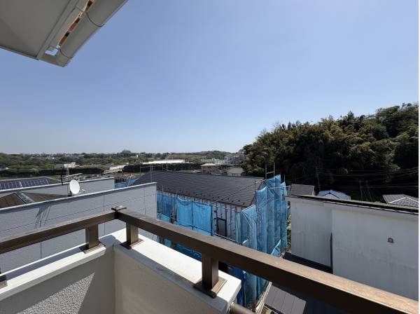 バルコニーからの眺望も良好！