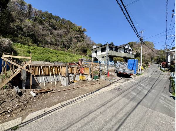 建築中の現地です。