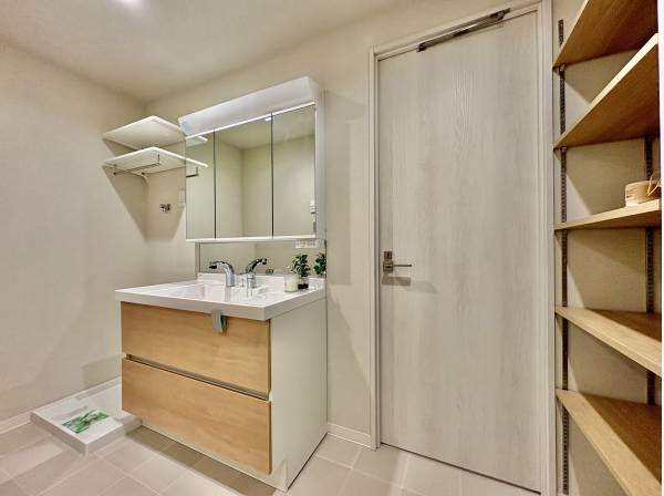 洗面所も広くて使い勝手も良さそうですね！