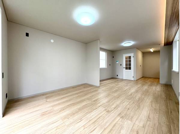 開放的なリビングです。