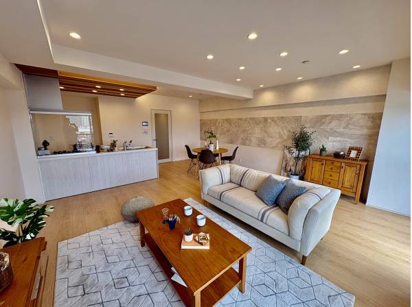 リビングからの景色も素敵ですよ