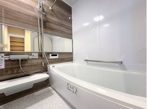 1日の疲れを癒すバスルーム