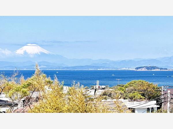 地上約６ｍ高さ（建物２階レベル）からの眺望です