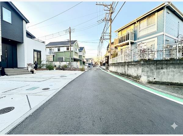 前面道は藤沢市公道4ｍ