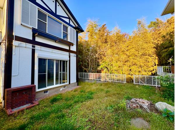 お庭スペースもご覧の広さがあります