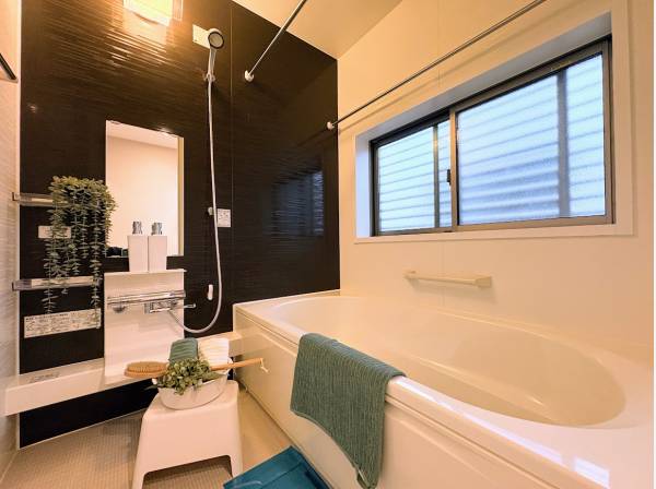 1日の疲れを癒すバスルーム