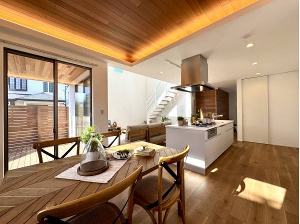 23.8帖もの広いLDK