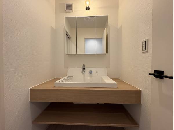 洗面所も広くて素敵です！