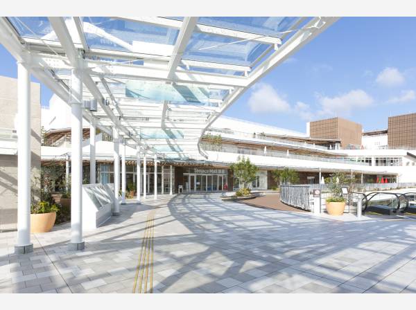 テラスモール湘南まで歩いて約20分(約1.5㎞)